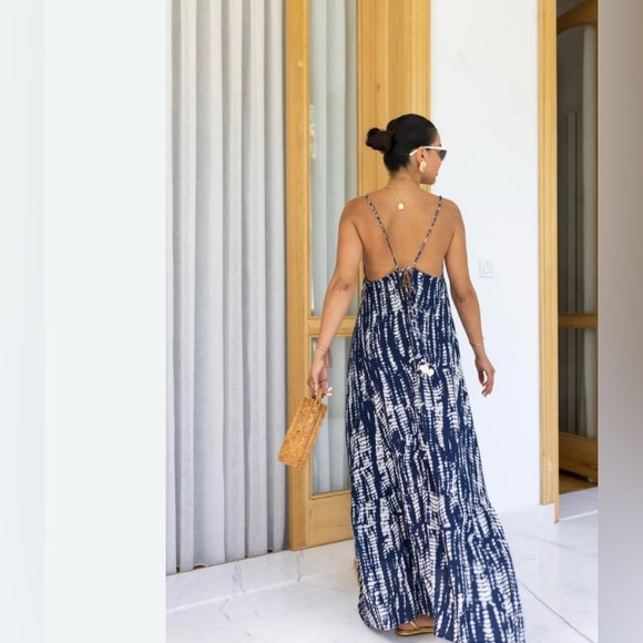 ZARA BLOGGERS’ FAVORITE TIE DYE PRINTED DRESS - Picture 4 of 11